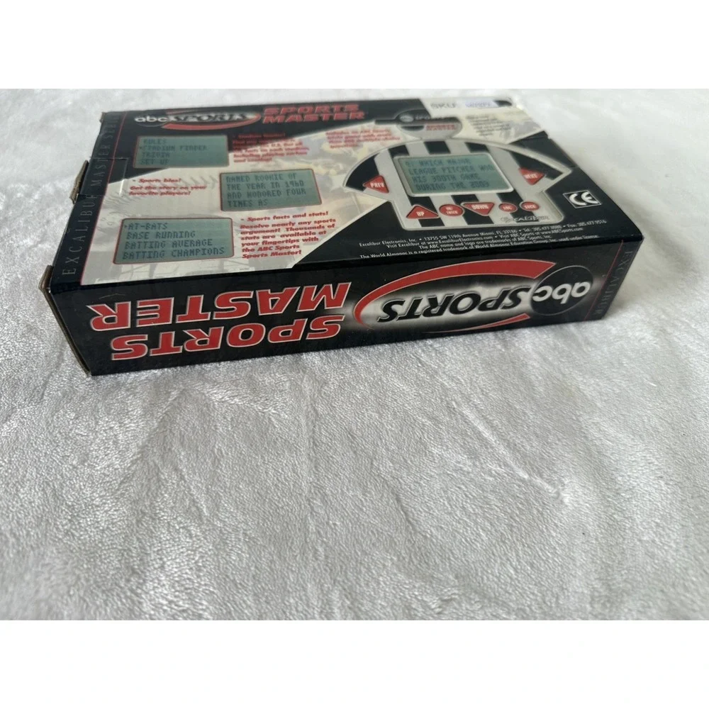 Vtg ABC Sports Master Handheld GAME 2004 Electronic Multiple Sports Trivia MINT